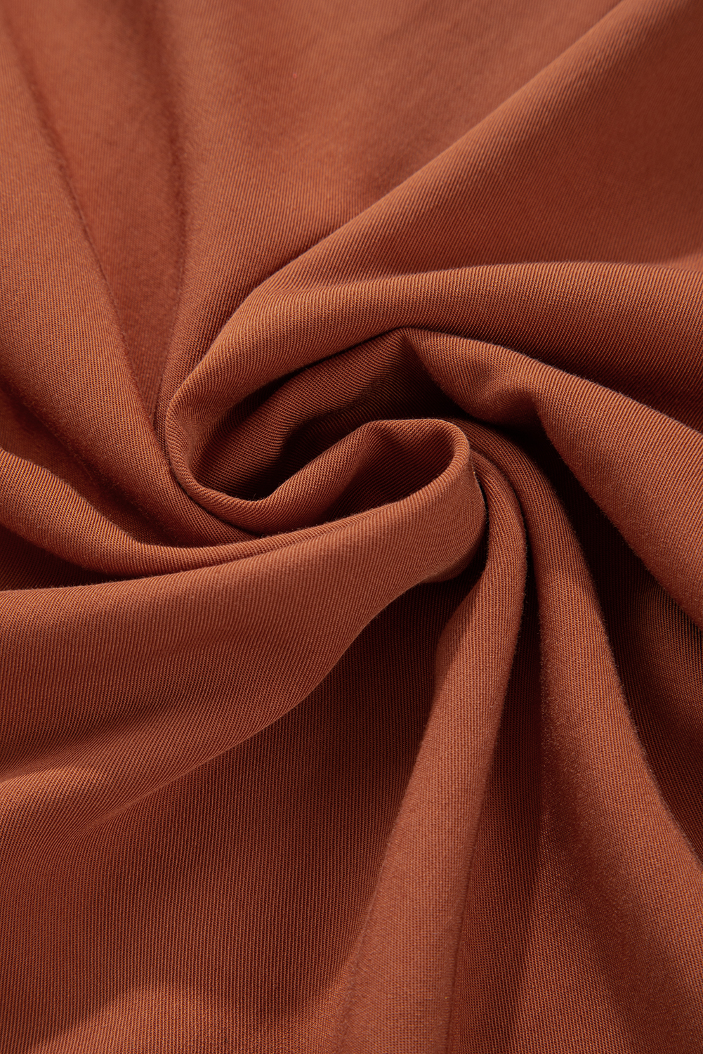 Chestnut Mineral Wash Cargo Pocket Drawstring Waist Maxi Skirt Chestnut Mineral Wash Cargo Pocket Drawstring Waist Maxi Skirt - Image 5