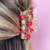 Gold Twist Large Alloy Hair Clip